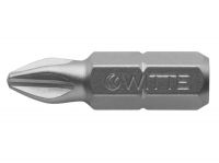 Упаковка бит WITTE STAINLESS PH2 (Phillips) 25 мм 5 шт. арт. 427712200
