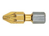 Бита WITTE TIN BITFLEX PZ1 (Pozidrive) 25 мм арт. 284452000