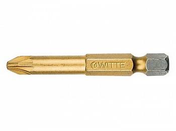 Бита WITTE TIN PZ (Pozidrive) 50 мм