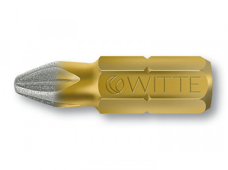 Бита WITTE DIAMOND PZ2 (Pozidrive) 25 мм арт. 276122000