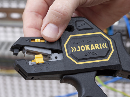 Клещи для снятия изоляции эргономические JOKARI Secura 2K арт.20100